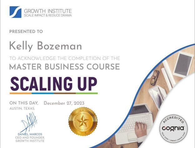 Scaling Up Masters Business Certification