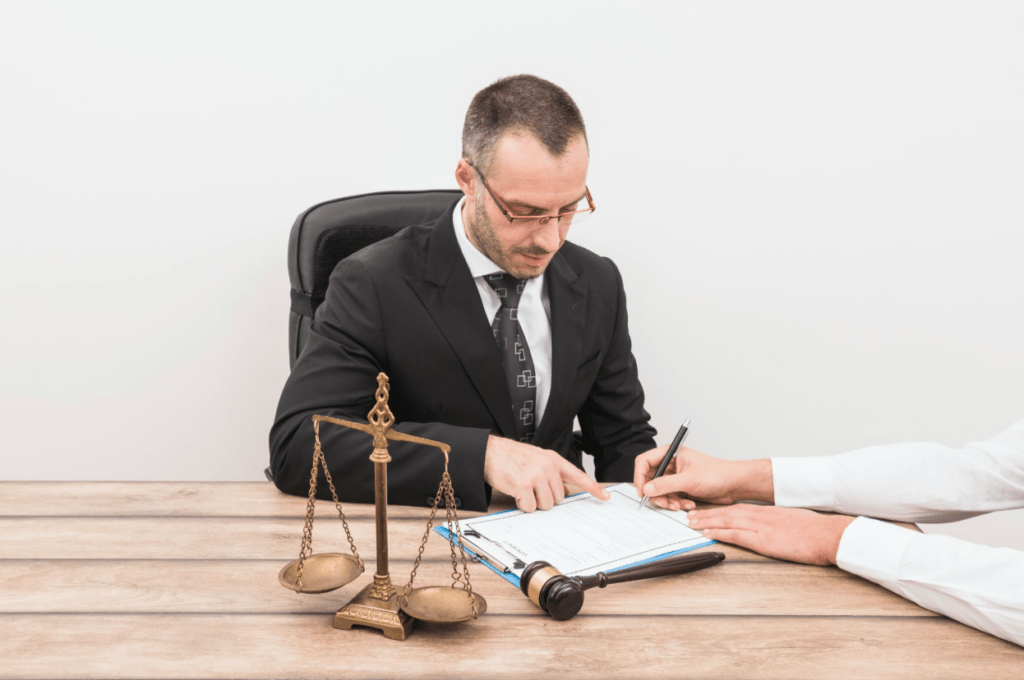 Choosing a personal injury lawyer.
